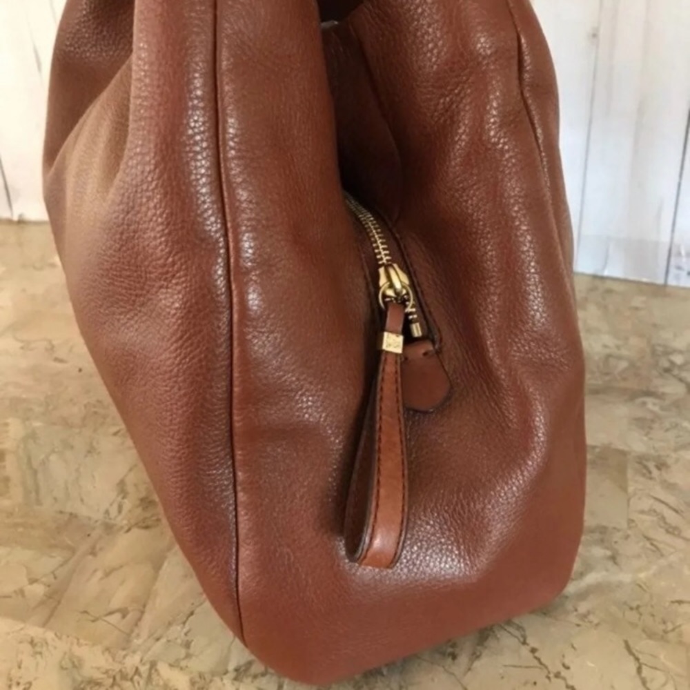🌻🌻🌻COACH PHOEBE LEATHER BROWN SHOULDER BAG - Picture 3 of 7